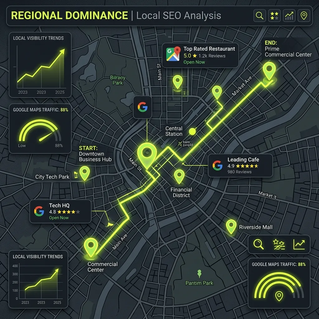 Local SEO for NEMT: How to Rank in Google Maps